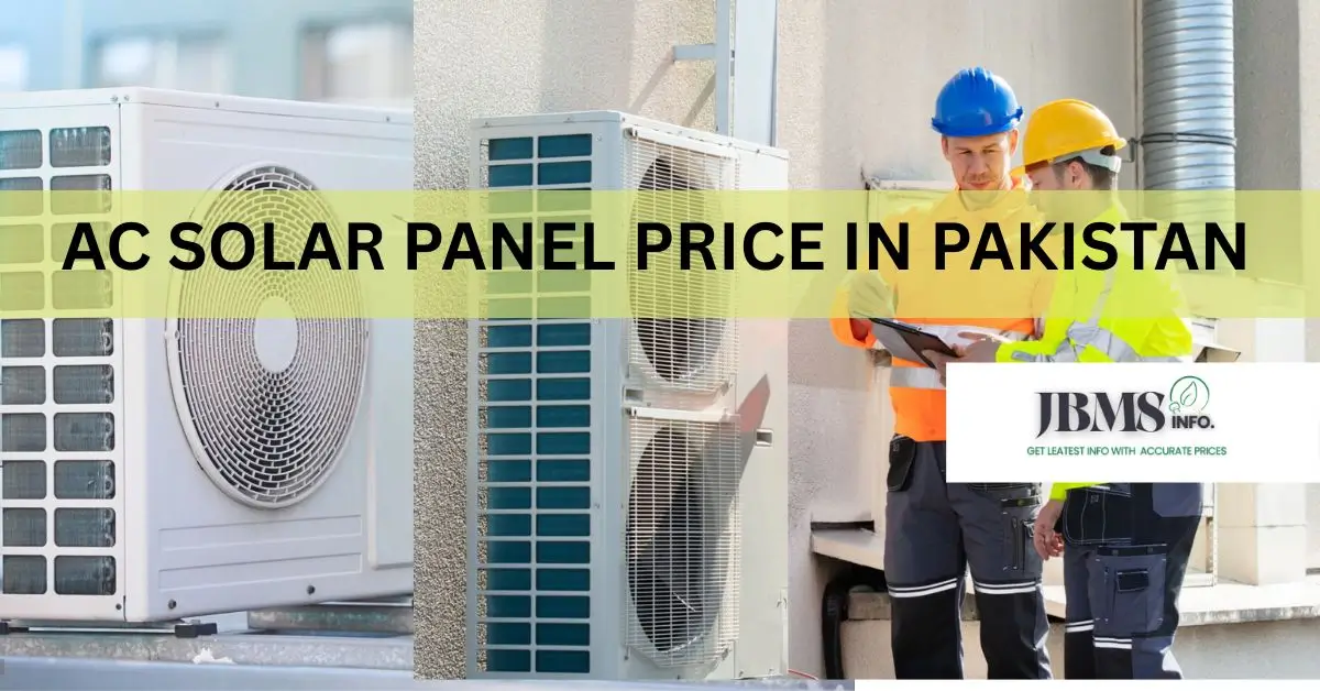 AC solar panel price in Pakistan 2026