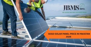 Sogo Solar Panel Price in Pakistan 2026