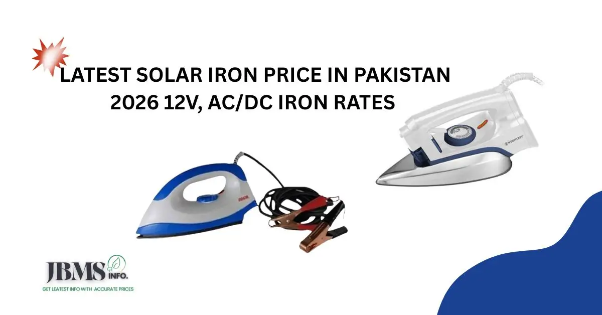 Solar Iron Price in Pakistan 2026